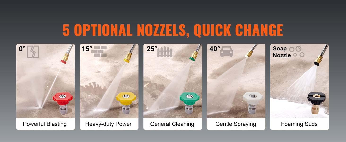 VEVOR Gas Pressure Washer, TikTokShopBlackFriday, Max 4400 PSI 4.0 GPM, Gas Powered Pressure Washer with Copper Pump, Spray Gun and Extension Wand, 5 Quick Connect Nozzles, for Cleaning Cars, Homes, Driveways, Patios VEVOR Gas Pressure Washer, TikTokShopBlackFriday, Max 4400 PSI 4.0 GPM, Gas Powered Pressure Washer with Copper Pump, Spray Gun and Extension Wand, 5 Quick Connect Nozzles, for Cleaning Cars, Homes, Driveways, Patios