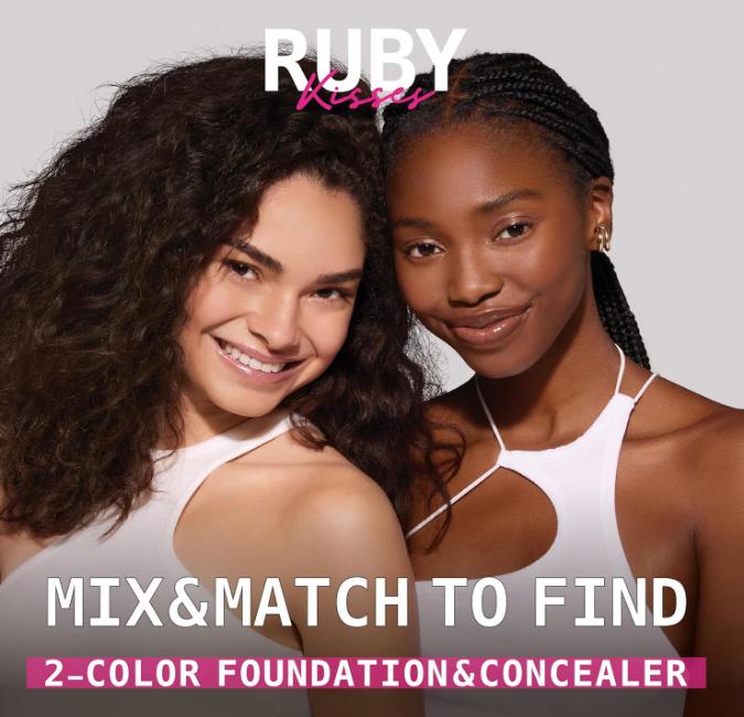 Ruby Kisses 3D Face Creator Cream Foundation & Concealer, 12 Hours Long Lasting, Medium to Full Coverage, Non-Greasy, Ideal for Makeup & Contour Palette (Level 15)