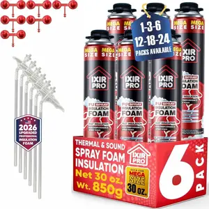 Spray Foam Insulation Can (30 oz. / 850 g)