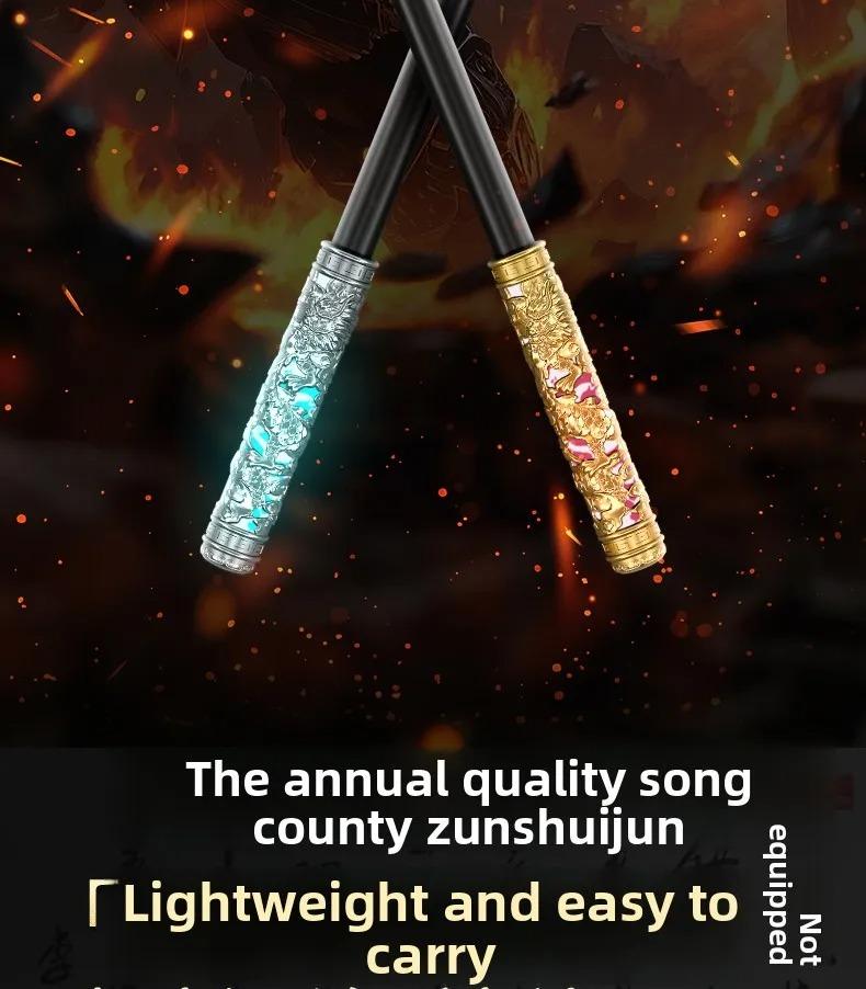 Monkey King Golden Hoop Staff Toy, Voice Controlled Glow Sword for Boys, Kids Retractable Magic Toy