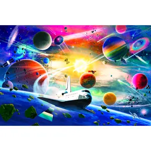 Space Exploration Galaxy Puzzle For Adults And Kids | 1000 Piece Jigsaw Puzzle