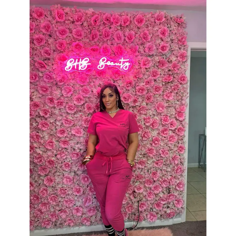 Pink Scrub Set - Ladies