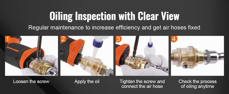 VEVOR Air Impact Wrench, Drive Air Impact Gun Nut-busting Torque, Lightweight Pneumatic Tool for Auto Repairs and Maintenance compactimpactwrench