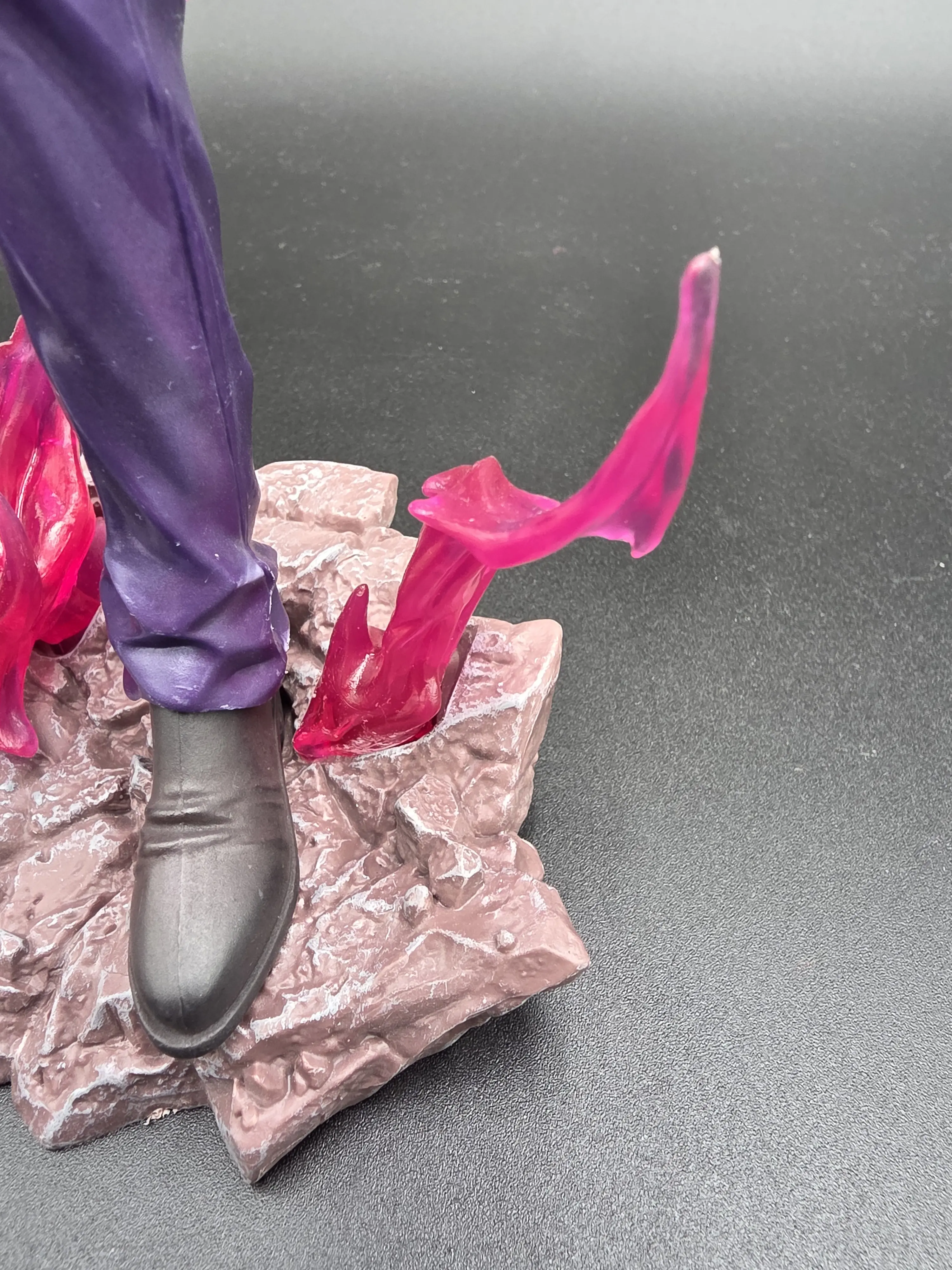 Violet Sorcerer Collectible Statue [SL-SC-GOJ-03] – Cursed Energy Series – 9-inch PVC Art Sculpture