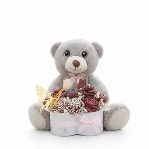 Sweet Bear Bouquet Whit Lights – Personalized or Random Design