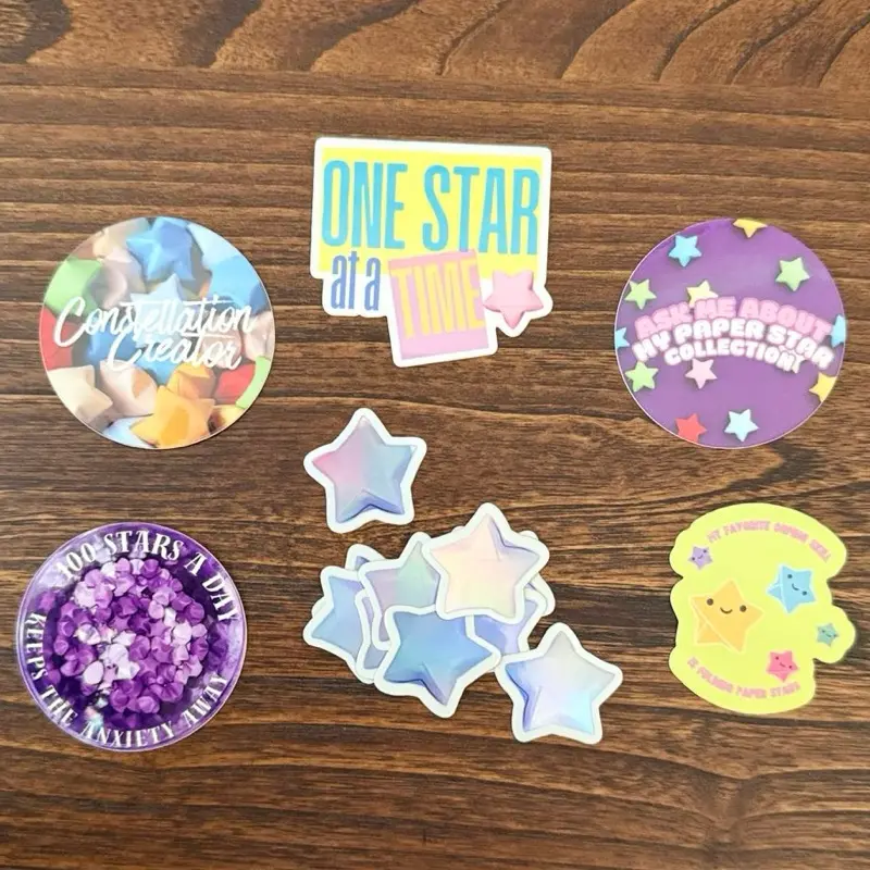 The Starter Constellation Bundle | Anxiety & Mental Health Sticker Pack + Lucky Stars