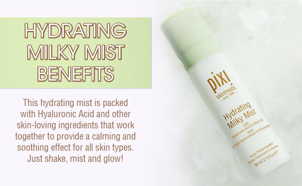Pixi Supersize Hydrating Milky Mist - Soothing & Moisturizing Facial Mist