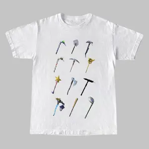 Fortnite The Pickaxe Collection Tee, Fortnite Shirt Graphic Tee Trendy Tee Funny, Printed On Gildan Heavy Cotton, Gift Idea Gift For Man