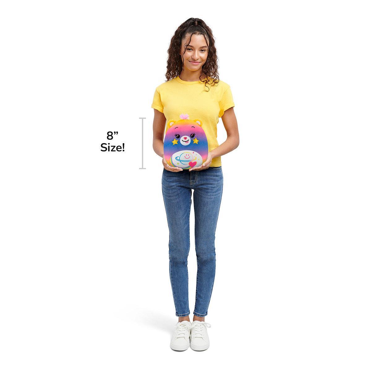 Squishmallows Care Bears Starlight Love Bear - High-Quality Materials - Perfect Companion for Kids