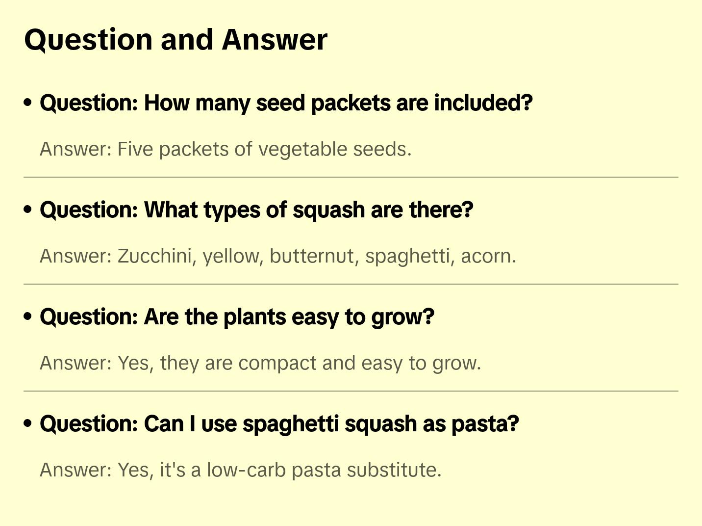 Survival Garden Seeds Squash Seed Collection - Winter & Summer Squash - 5 Non-GMO Heirloom Varieties for Planting - Round Zucchini, Straightneck Yellow, Spaghetti, Butternut, Acorn Squash - Easy to Grow - Compact & High Yields Survival Garden Seeds Squash Seed Collection - Winter & Summer Squash - 5 Non-GMO Heirloom Varieties for Planting - Round Zucchini, Straightneck Yellow, Spaghetti, Butternut, Acorn Squash - Easy to Grow - Compact & High Yields