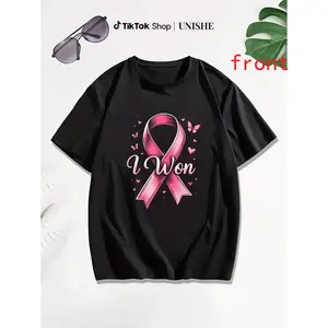 Breast Cancer Survivor Shirt – Unisex Graphic Tee in Soft Cotton Material