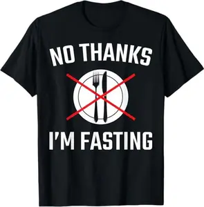 No Thanks I'm Fasting Ramadan Islamic Muslim T-Shirt