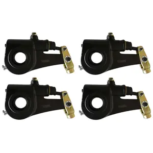 TORQUE 4 Pack of R801074 Automatic Slack Adjuster 1.5" Diameter, 28 Spline Teeth 6" Lever with Clevis Fit (Replaces Meritor R801074 801074 R803112 803112) (4 x TR801074)