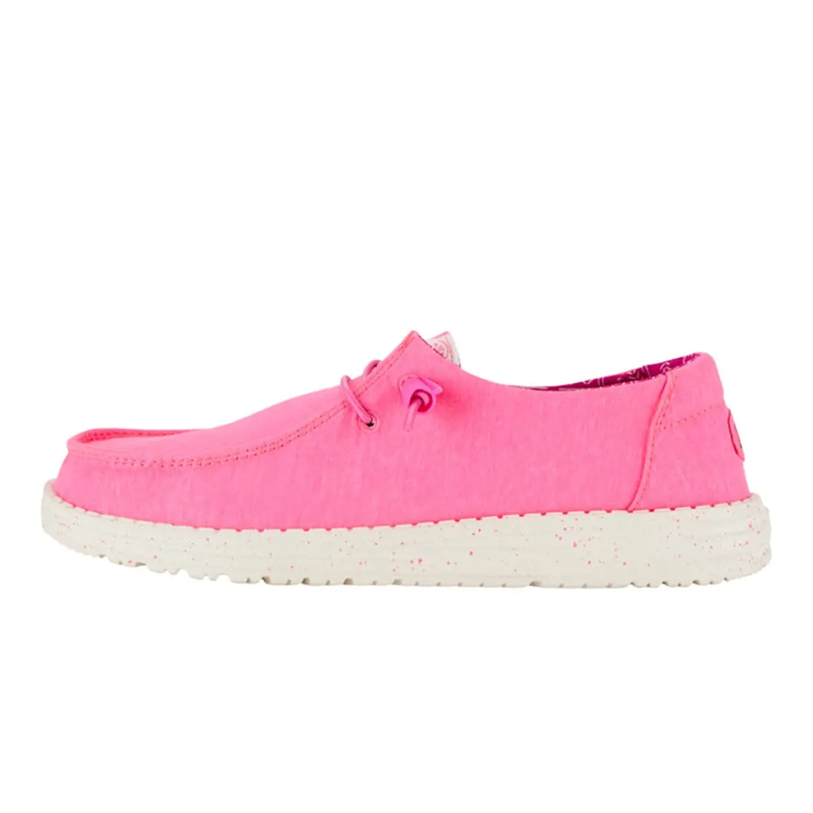 Hey Dude Women's Wendy Shoes, Casual Stretch Canvas Slip-On, Lightweight Footwear with Removable Foam Insole
