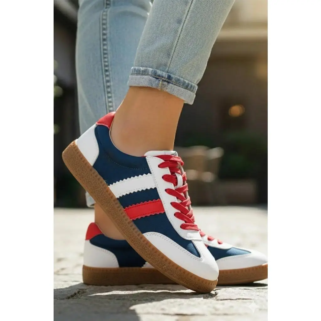 Corkys Heads Up Red White Blue Sneaker