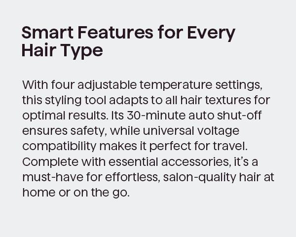 Wavytalk Steamline Pro Steam Hair Straightener Brush and Wavytalk Smooth Barrier Heat Protectant Spray Set