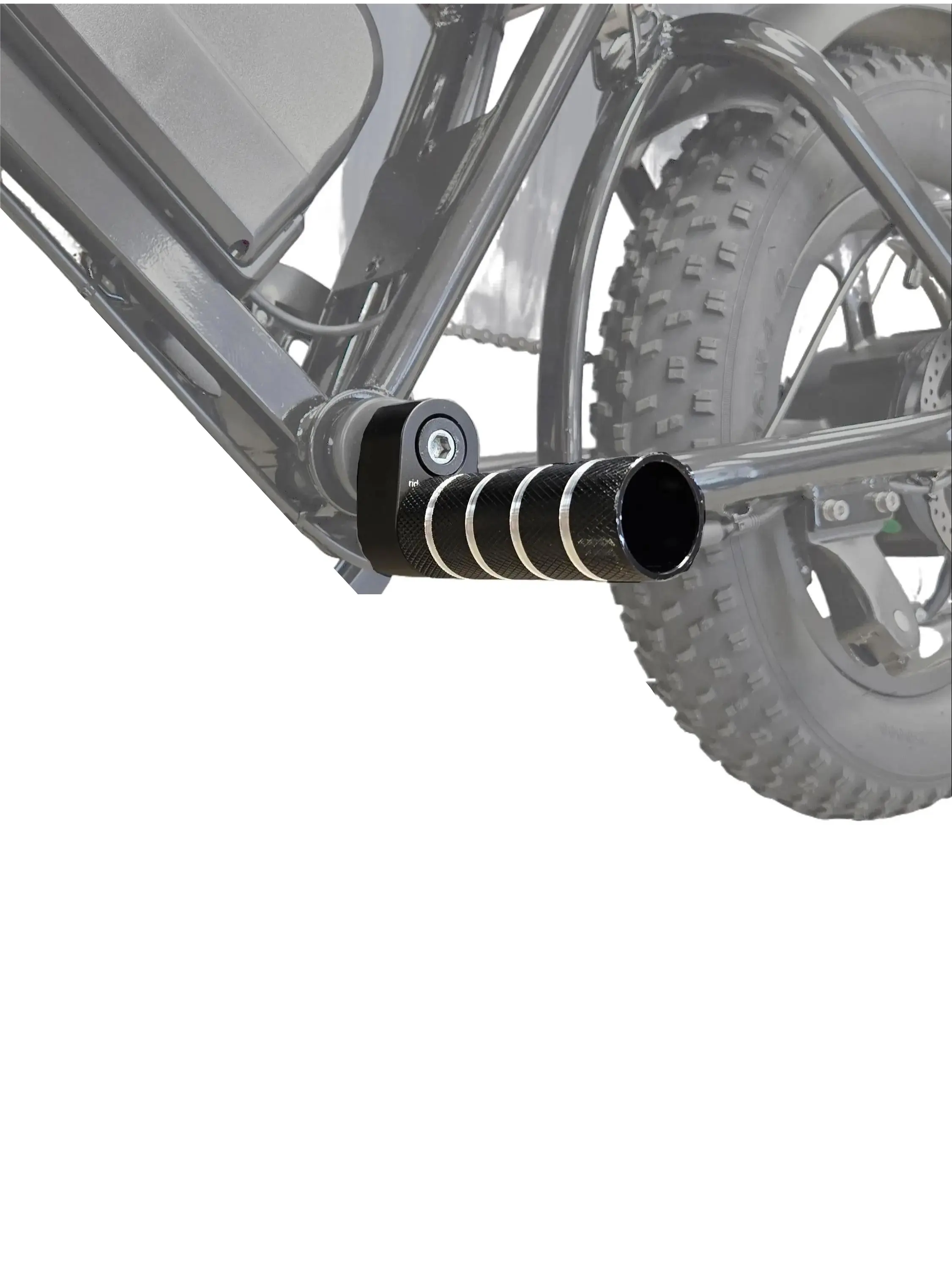 Footpeds Kit for Any EBike: Ridstar, MacFox, Super73, Ariel, Revv 1, HappyRun, TST, Freego etc. — Unique Pegs with Pedal Option for Stealth Main Peg Conversion, Ebike Accessory