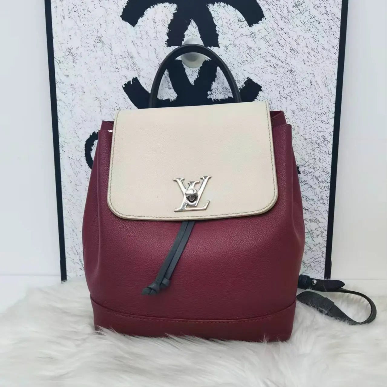 backpack twill leather Fold Top Backpack  Field Twill Collection in Khaki Cargo Hauler