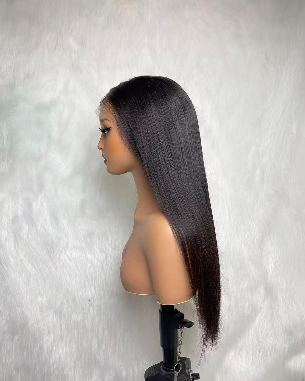 [30" = $114] Straight Human Hair Wigs 13x6 Transparent Lace Front Wigs Brazilian Natural Hair Wig Sale Pre Plucked 13x4 HD Lace Frontal Wig 180%