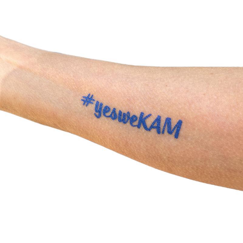 KAMALA HARRIS Election Temporary Tattoos Set - 40 Premium Grade Ink Tattoos