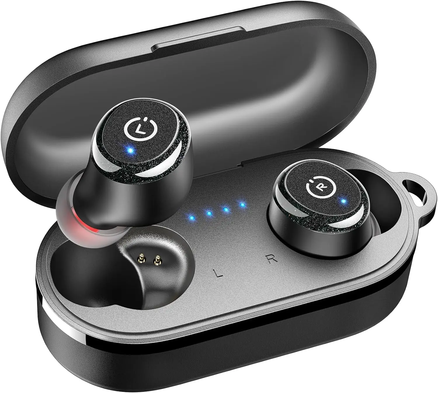 TOZO T10 (Ergonomic Edition) Wireless Earbuds Bluetooth 5.3 Headphones, App Customize EQ, Ergonomic Design, 55H Playtime, Wireless Charging Case, IPX8 Waterproof Sound in-Ear Headset, 2026 New Version  MothersDayGift tiktokshopcreatorpicks