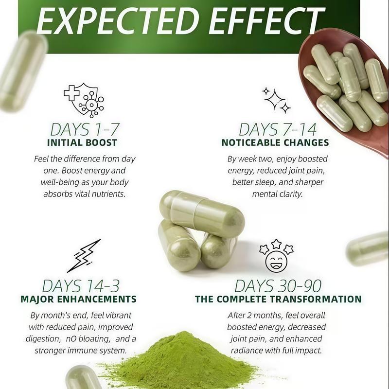 Rosabella Moringa Capsules (800mg) for Immune Support, Gut Health & Vitamins