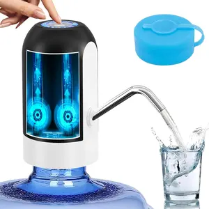 Water Dispenser for 5 Gallon Bottle, Portable USB Charging Electric Water Pump, Drinking Water Jug Pump for Home, Kitchen, Living Room, Office, Camping