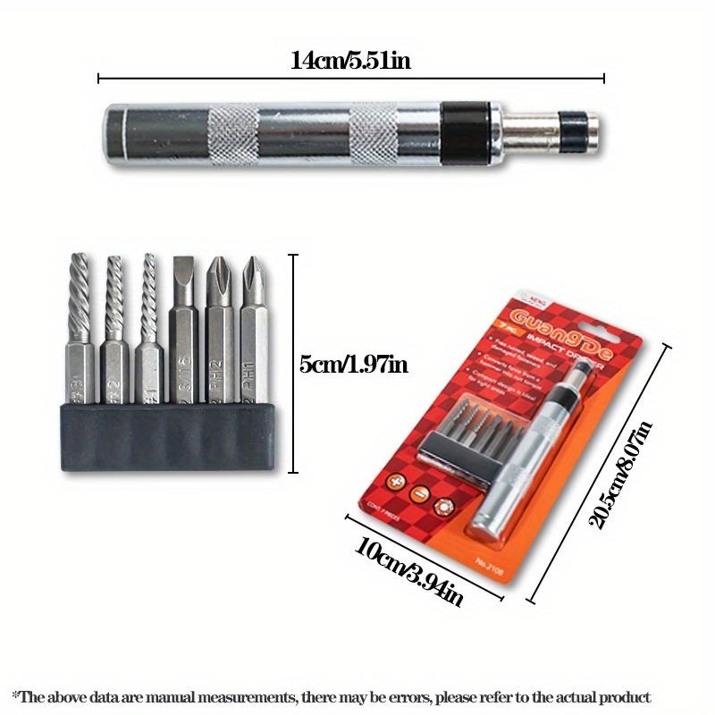 Impact Screwdriver Set – Break Rusted Screws in Seconds! - TikTok Shop