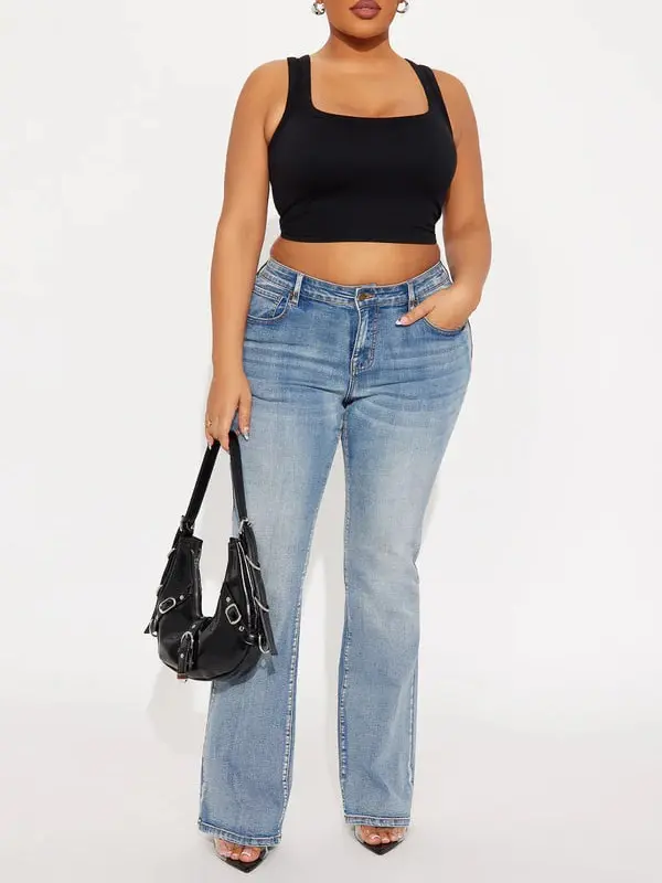Gemma Low Rise Sculpting Stretch Bootcut Jeans - Vintage Wash
