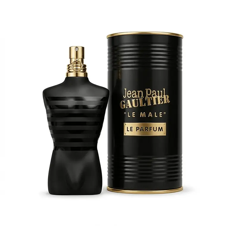 Men's Jean Paul Gaultier Le Male Le Parfum 4.2oz Amber Woody Eau de Parfum Intense Spray - Key Notes: Cardamom, Lavender, Iris, Vanilla