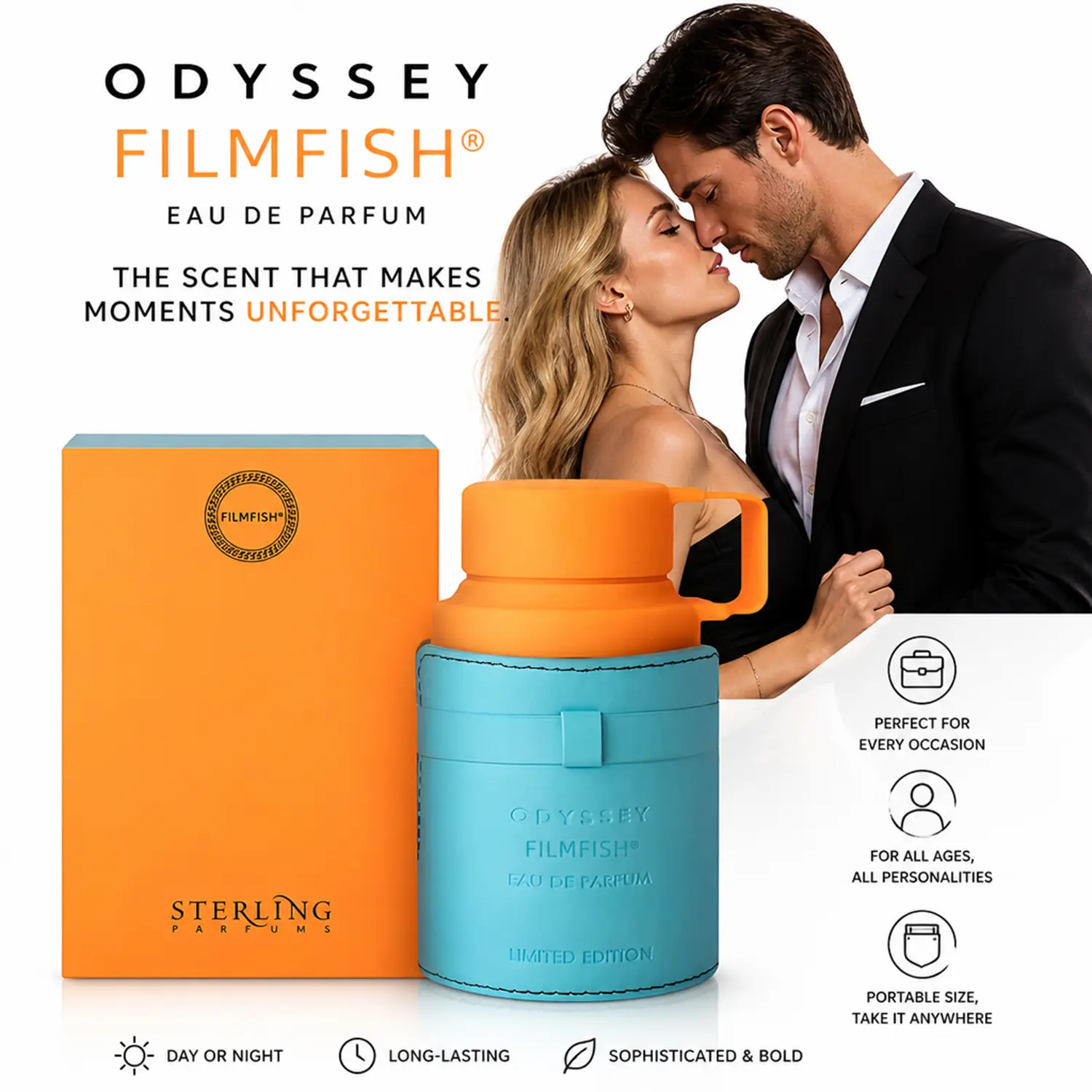 Men's Pheromone Cologne with Earthy Woody, Floral & Fruity Scent Notes, Attraction-Boosting Long Lasting EDC Spray, 100ml / 3.4 oz, Long Lasting Fragrance, Gift Fragrance Cologne, Earthy Woody Scent, Love Gift, Men's Colognes