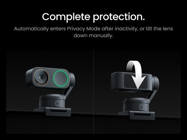 Insta360 Link 2 Pro – 4K PTZ Webcam for PC/Mac, 1/1.3” Sensor, Low-Light, AI Tracking, HDR, Directional Noise-Canceling Mics, Supports Stream Deck, Zoom, Teams, Twitch for Streaming or Meetings