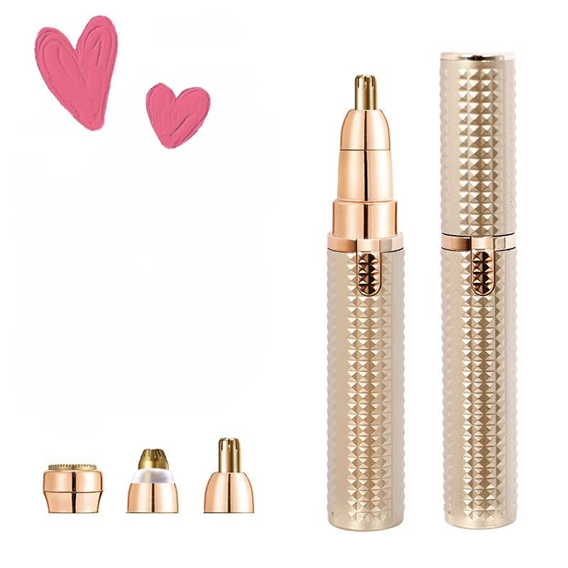 Facial Hair Remover Painless Electric Shaver Women Face Portable Lip Balm Hair Remover for Lips Chin Beard Finger Bikini Trimmer USB Rechargeable Brush Manual Epilator White Facial Hair Remover Painless Electric Shaver Women Face Portable Lip Balm Hair Remover for Lips Chin Beard Finger Bikini Trimmer USB Rechargeable Brush Manual Epilator White