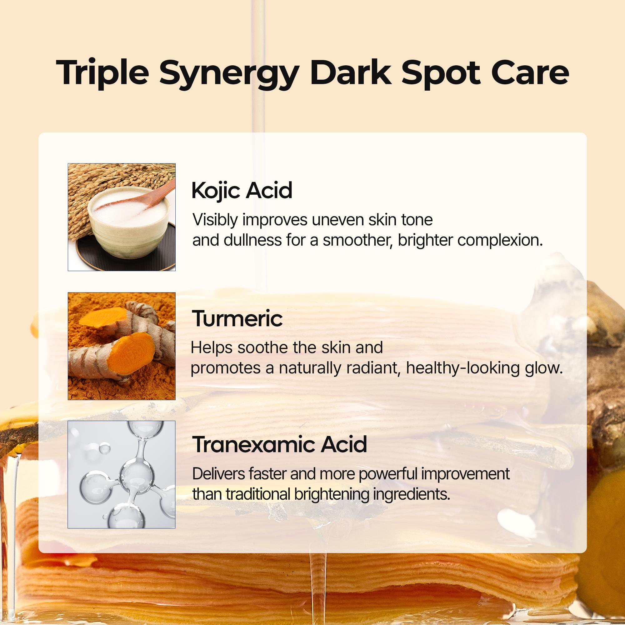 [Dr.Melaxin Official] Kojic Acid Turmeric TX Toner Pad 70pads, Dark Spot & Pigmentation Care for Uneven Skin Tone