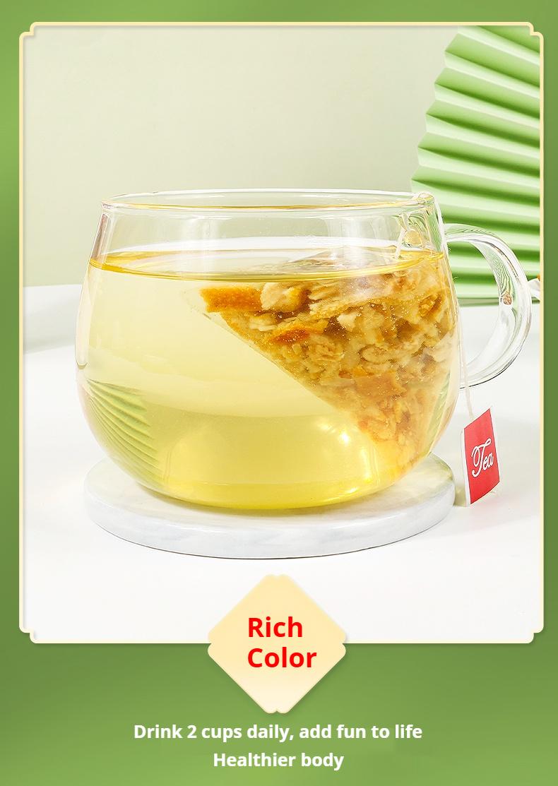 Gudcoix Chicory & Gardenia Herbal Tea Caffeine Free 20 Tea Bags 100g 3.53 Oz Ideal for Daily Consumption Soothing Sip