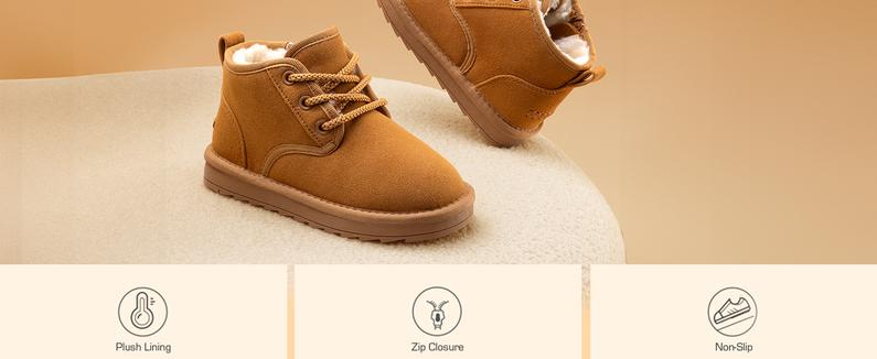 Dream Pairs Toddler Kids Boys Girls Winter Zipper Warm Faux Fur Walking Ankle cute boots Dream Pairs Toddler Kids Boys Girls Winter Zipper Warm Faux Fur Walking Ankle cute boots