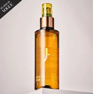 Lazy Tan Self Tanning Mist for Body, Face and Hands - Added Skincare Benefits (Hyaluronic Acid, Vitamin C, Vitamin E, DHA And Boosts Collagen) - Cucumber Scent No Fake Tan Smell! - Hydrating Mist For A Gradual Tan