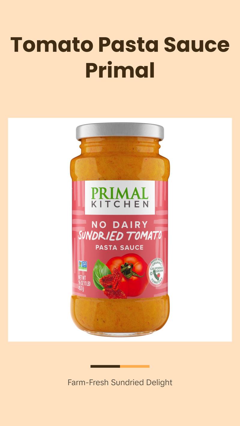 Sundried Tomato Pasta Sauce