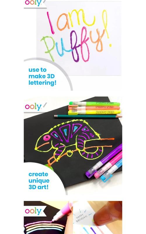 Magic Puffy Pens