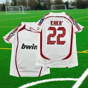 0607 ACM Retro #22 KaKa short sleeves Soccer Jersey