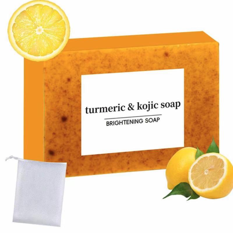 Turmeric and Tretinoin Brightening Soap, Dark Spot Remover, Soap Body Care Body Wash Flawless Organic Soap Skincare Cleanser Turmerickojicacidsoap Moisturizer Cleansing