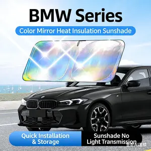 Suitable for BMW 3/4/5 Series x1x2x3x4x7x5x6ix car front windshield sunshade, sunscreen, heat insulation, shading curtain, cover, sunshade, summer cooling