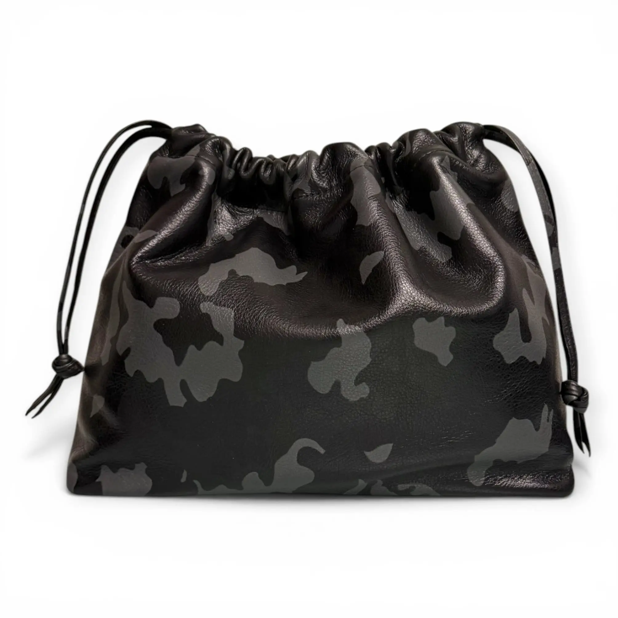 Cocteau Drawstring Bag - Black Camo