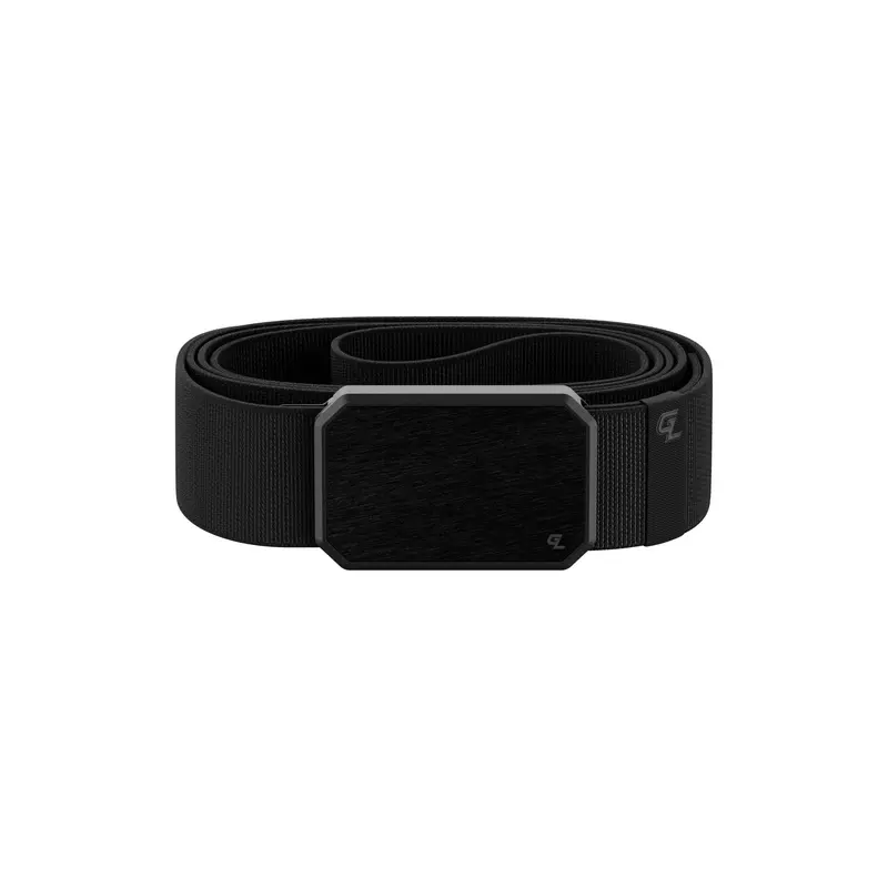 Groove Life Groove Belt OG - Black / Black | Comfortable, Durable, Adjustable Stretch Belt for Men, Magnetic Aluminum Buckle, Limited Lifetime Warranty