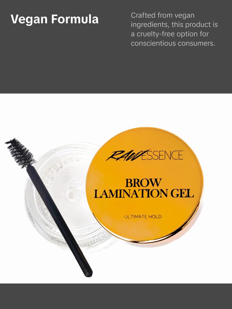 24 Hour Hold Brow Lamination Gel - Transfer and Waterproof Brow Gel