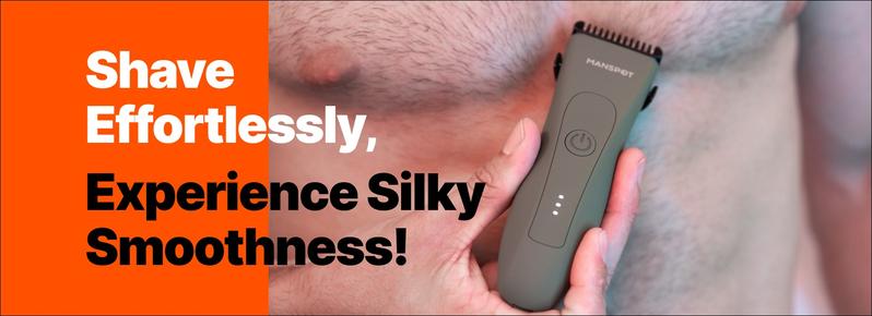 Manspot LADYSPOT4 in 1 Electric Bodyandwomen Hair Shaver - Groin Hair Trimmer, Ball Trimmer for Men with Replaceable Ceramic Blade Heads, USB Recharge, 90 Minutes Shaving,Waterproof, Safe & Gentle Trimming, Quick Gifts