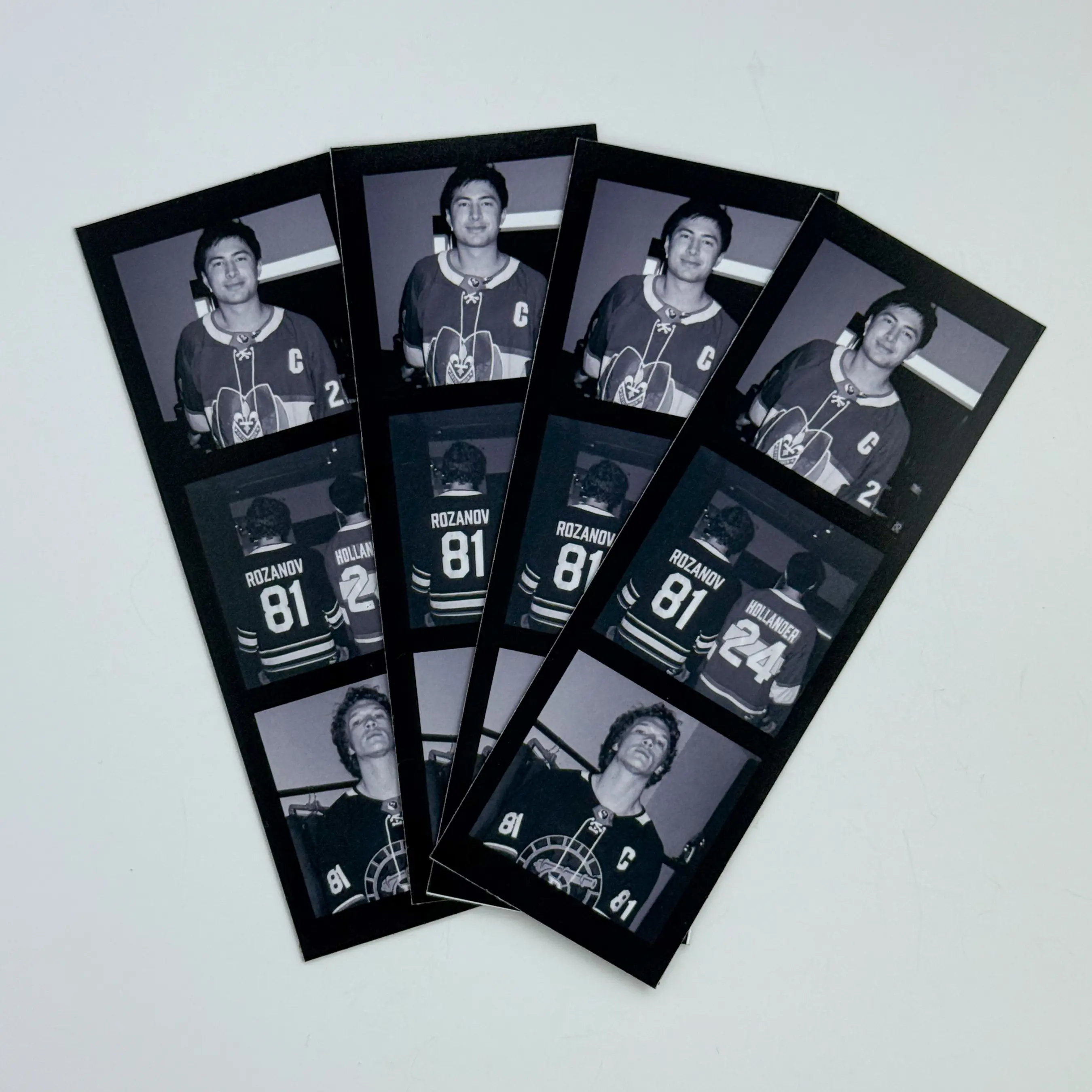 Heated Rivalry Inspired Magnet - Vintage Photo Strip Film Magnet