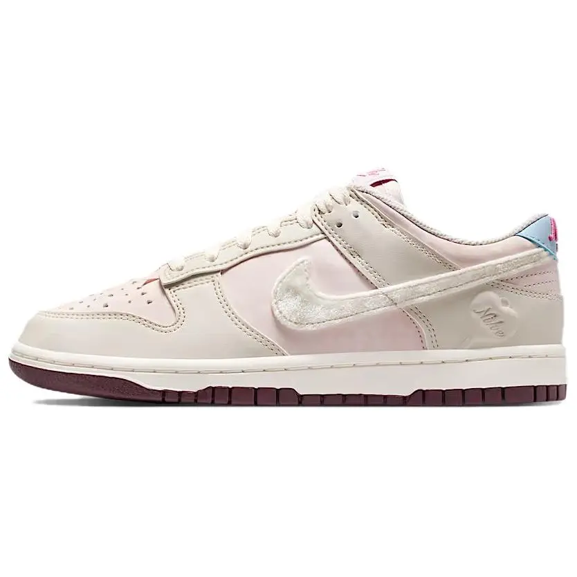 Nike Dunk Low 'Valentine's Day' 2026 Women's Perfect Fashion Footwear Trendy Walking Daily Everyday Use Velvet Shoe Girl, Sneaker, Walking Shoes, Sports Shoes