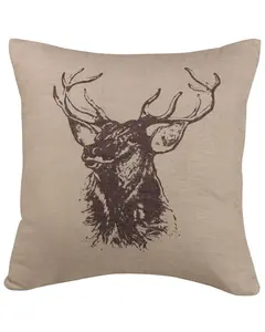 Hiend Accents Unisex Elk Bust Accent Pillow - Pl5113