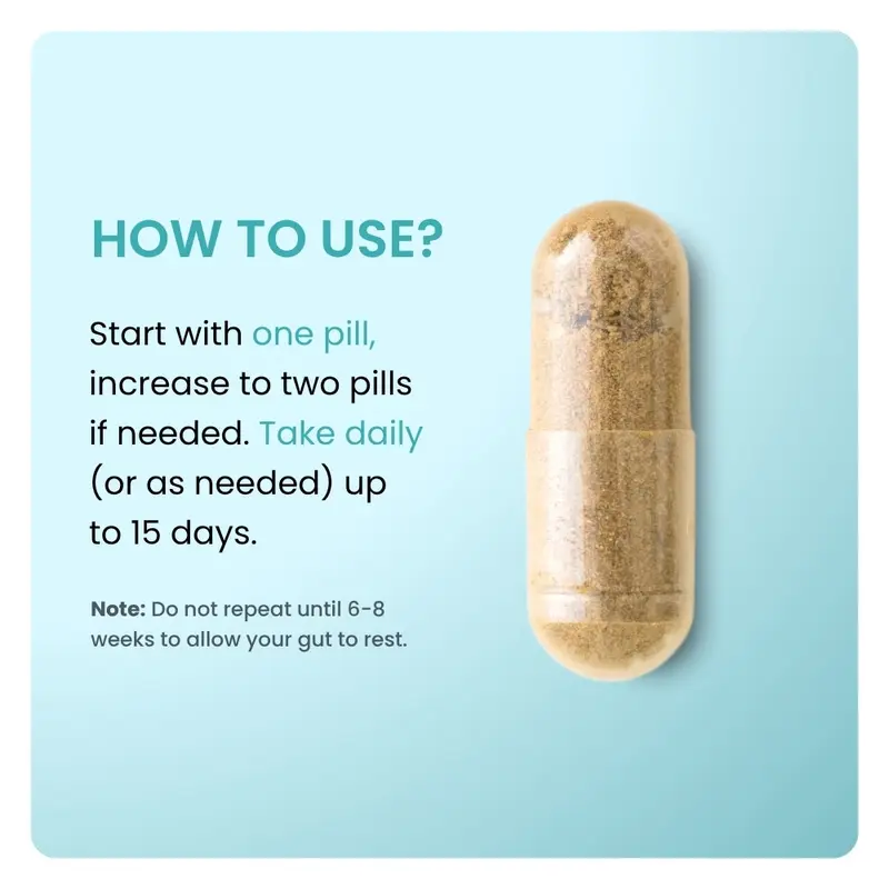 15 Day Cleanse - Gut and Colon Support | Caffeine Free | Advanced Formula with Senna, Cascara Sagrada, & Psyllium Husk | Non-GMO | 30 capsules 5